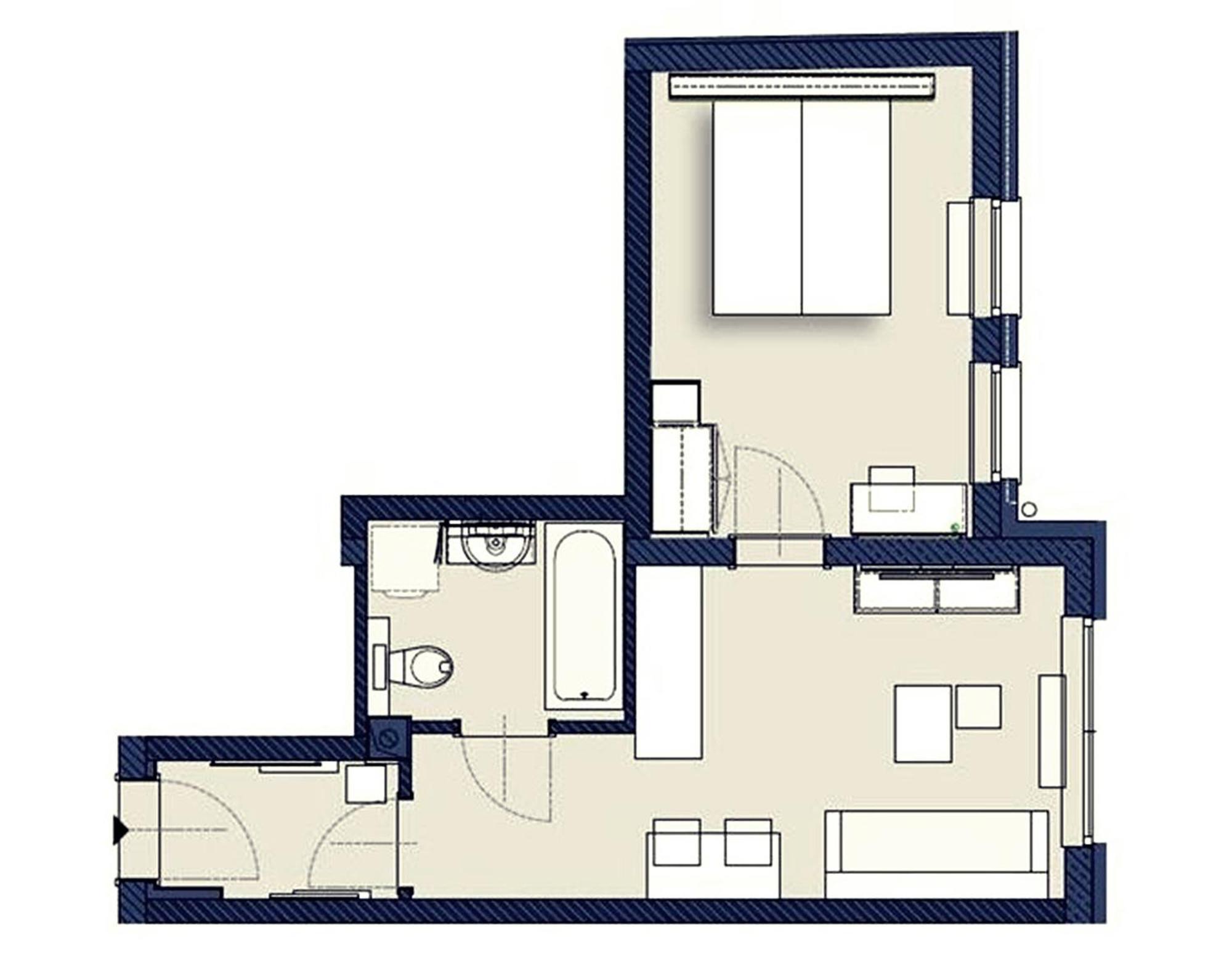 Smart Apart Living - Wien Hauptbahnhof - Self Check-In Номер фото